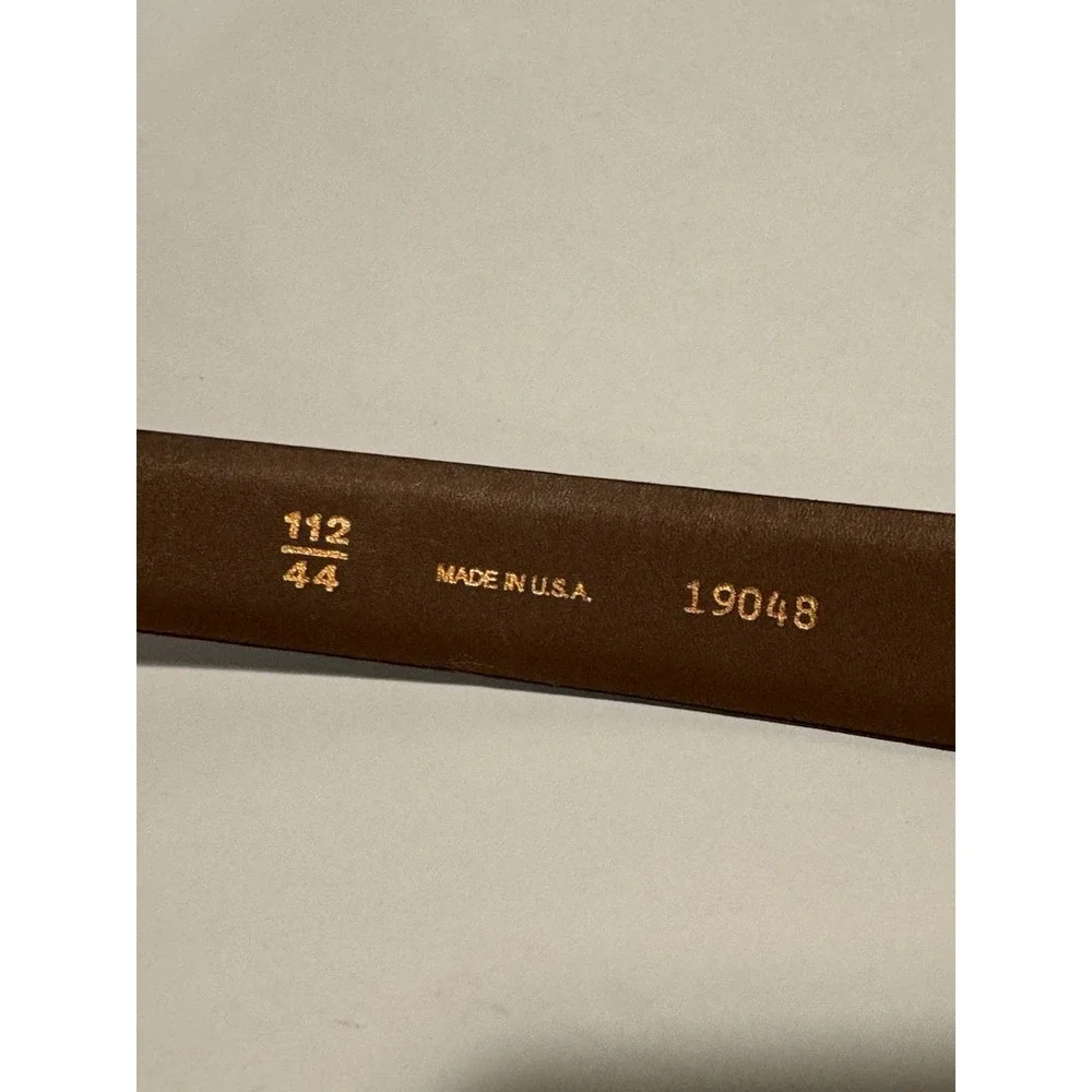 Allen Edmonds 14098 Brown Belt 44 NWT